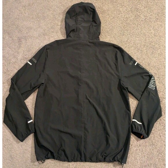 BYLT Powerade Body Armour Black Full Zip Swift Jacket Men's Medium - Picture 4 of 7